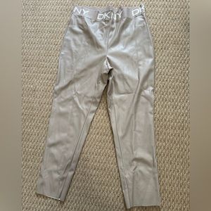 Faux Leather DKNY Leggings